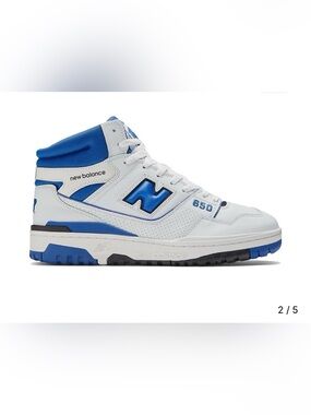 New Balance Men's New Balance 650R 'White Blue' Size 8